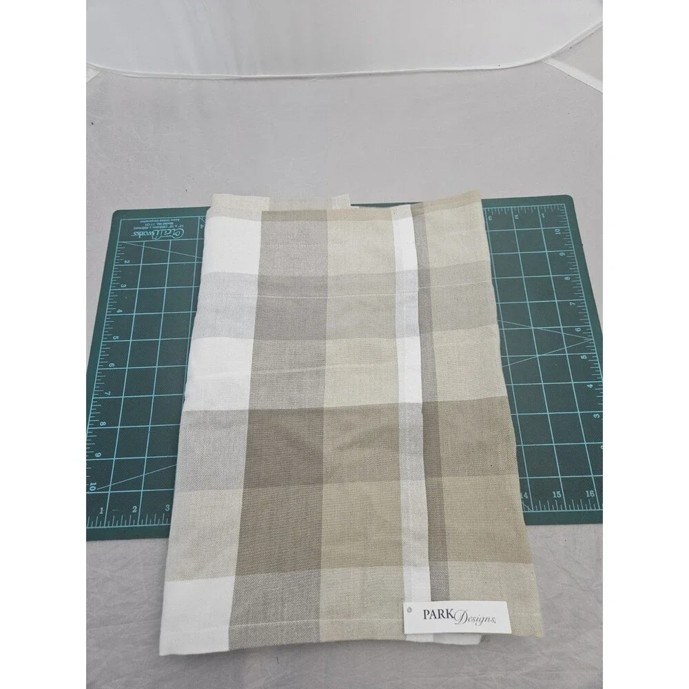 Park Designs Bentley Plaid Valance Curtain 72 in x 14 in - One Valance
